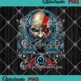 Kratos God Of War Emblem Video Game Series PNG Gaming Gift PNG JPG
