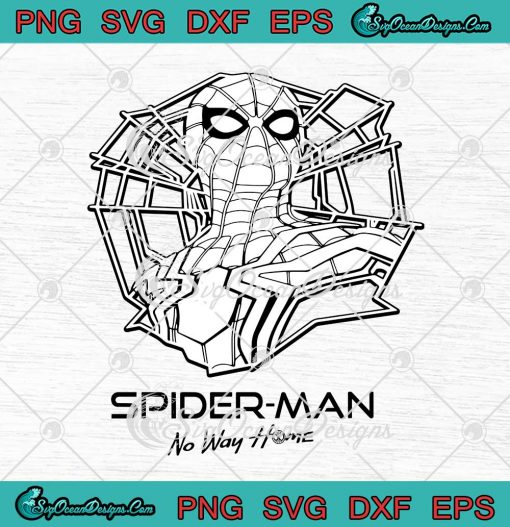 Marvel Spider Man No Way Home SVG Spider Hero Portrait SVG PNG Cricut