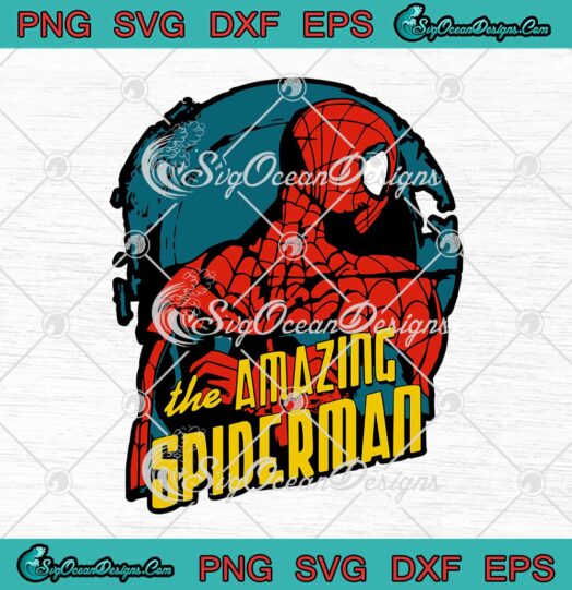 The Amazing Spider-Man SVG Marvel Comics SVG PNG Cricut