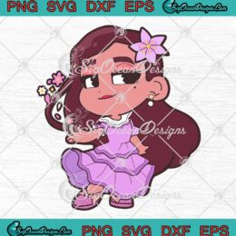 Disney Encanto Isabela Madrigal Cute Chibi Gift SVG PNG Cricut