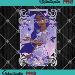 Disney Girl's Encanto Isabela Madrigal Pretty In Purple PNG JPG Digital Download