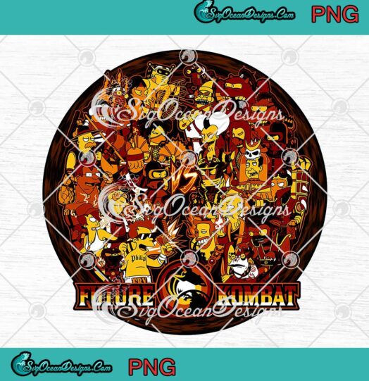 Futurama Future Kombat Mortal Kombat Animated TV Series PNG JPG