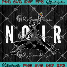 Noir Jordan Spider-Man Noir SVG PNG EPS DXF Cricut File