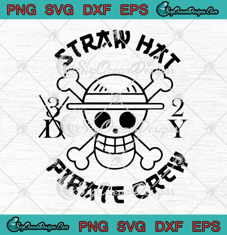 Anime One Piece Luffy With Hat, Silhouette Svg Free - free svg files for  cricut