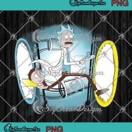 Rick And Morty Portal Funny Movie Video Game PNG JPG Digital Download