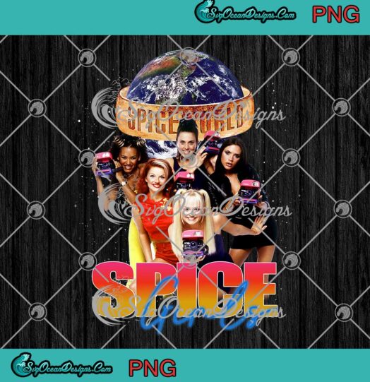 Spice Girls Spice World Spice Girls World Tour Vintage Retro PNG JPG