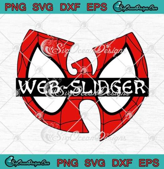 Spider-Man Wu-Tang Clan Web-Slinger Marvel Gift SVG PNG Cricut
