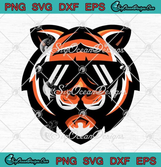 Tiger With Glasses Funny Year Of The Tiger 2022 SVG PNG Cricut