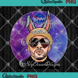 Bad Bunny Space Stars Nasa Logo PNG JPG Digital Download
