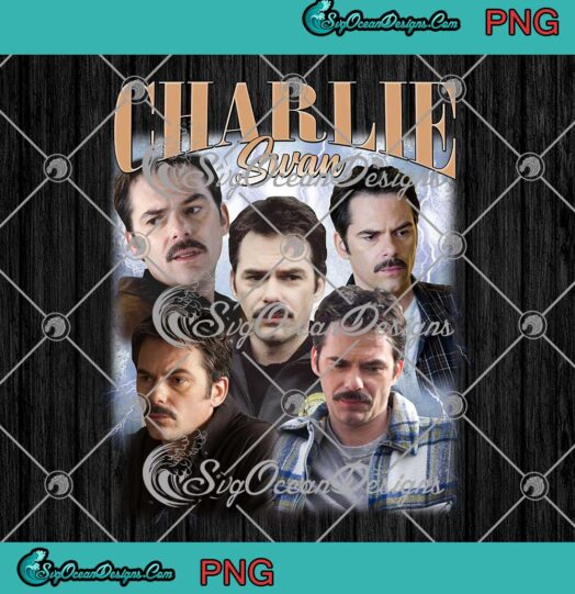 Charlie Swan Twilight Saga Billy Burke Graphic Art PNG JPG Digital Download