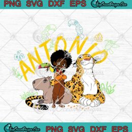 Disney Encanto Antonio With Animal Friends SVG Kids Birthday Gift SVG PNG Cricut