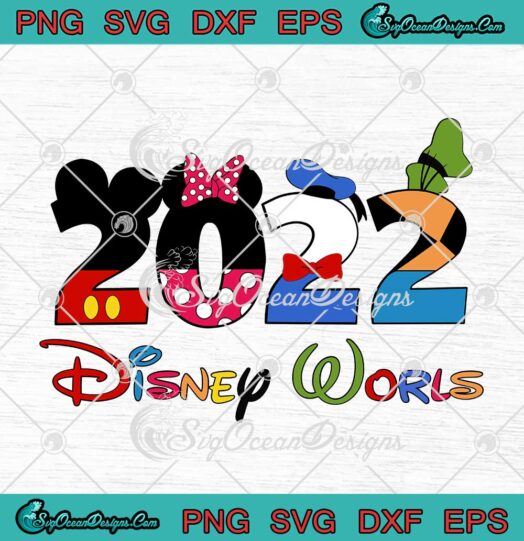 Disney World 2022 Disney Gift SVG Disney Family Trip Matching SVG PNG Cricut
