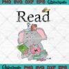 Elephant And Piggie Pigeons Read Book Teacher Library Book Club Funny SVG PNG Cricut