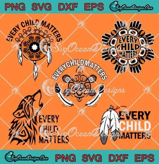 Every Child Matters SVG Orange Shirt Day Logo Gifts Bundle SVG PNG Cricut