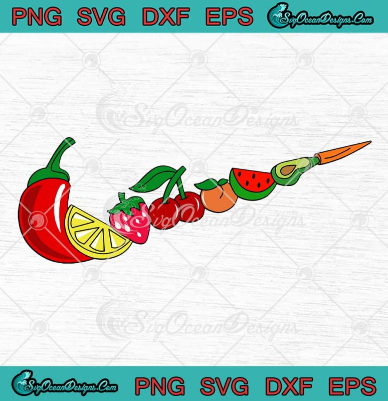 Fruits Logo Svg Cute Gifts Healthy Food Fresh Vegetarian Svg Png Eps 