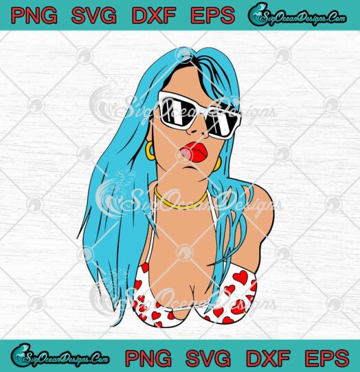 Karol G Sexy Singer SVG Gift For Music Lovers SVG PNG EPS DXF Cricut File