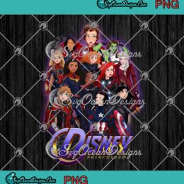 Marvel Avengers Disney Princesses Marvel Princesses PNG JPG