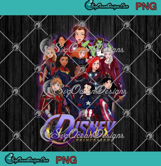Marvel Avengers Disney Princesses Marvel Princesses PNG JPG