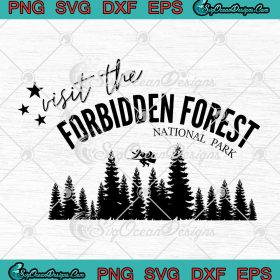 Forbidden Forest National Park SVG - Harry Potter Wizarding Vacation ...