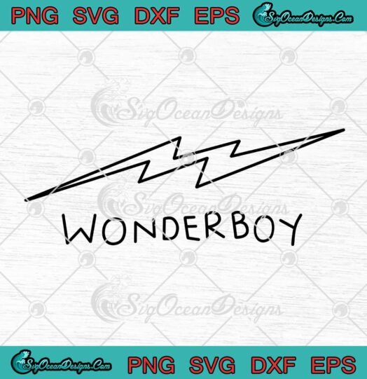 Wonderboy Logo SVG PNG EPS DXF Cricut File Silhouette Art