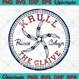 Krull The Glaive SVG Retro 80s Krull Movie SVG PNG EPS DXF Cricut File