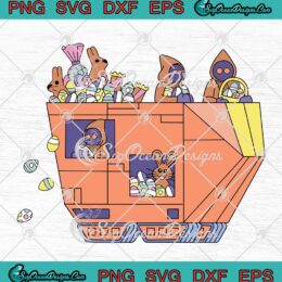 Star Wars Jawas Sandcrawler Easter Eggs Hunt SVG Easter Day SVG PNG EPS DXF Cricut File
