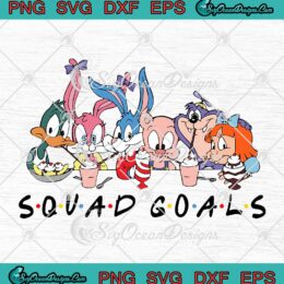 Tiny Toon Squad Goals Friends Style SVG Tiny Toon Adventures Characters Cartoon SVG PNG EPS DXF Cricut File