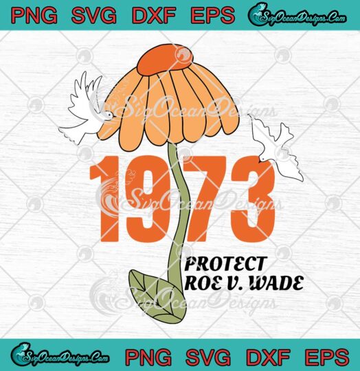 1973 Protect Roe V. Wade SVG Pro Choice Reproductive Rights SVG PNG EPS DXF Cricut File