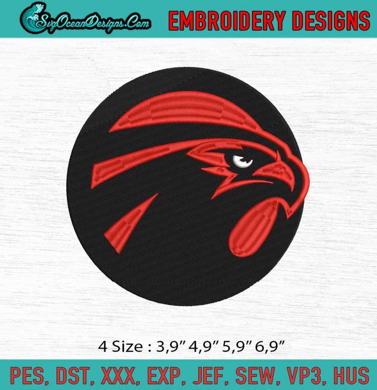 Atlanta Falcons NFL American Football Machine Embroidery Digitizing ...