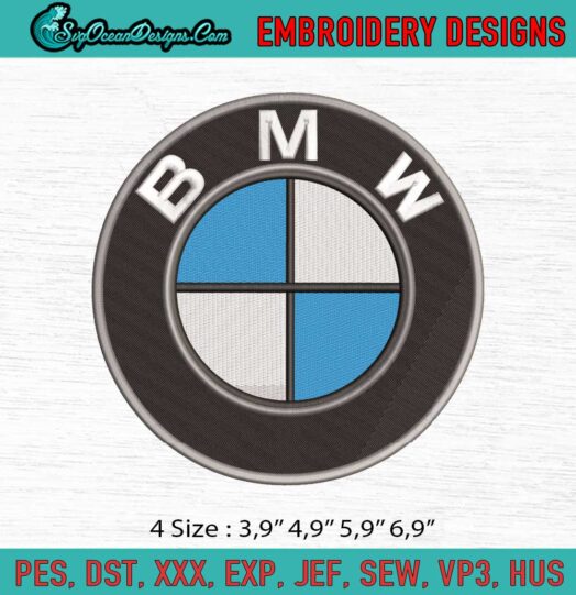BMW Logo Embroidery File