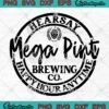 Hearsay Mega Pint Brewing Co SVG Happy Hour Anytime Johnny Depp SVG PNG EPS DXF Cricut File