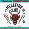 Stranger Things 4 Hellfire Club- Hellfire Club Baseball- Stranger Things New Seasson Machine Embroidery Digitizing Design File