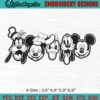 Mickey Mouse & Friends Disney Embroidery Digitizing Design File