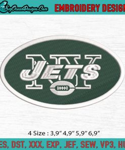 New York Jets Logo Embroidery SVG PNG Cricut Silhouette