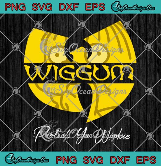 Ralph Wiggum Wu Tang-Clan SVG Wiggum Protect Ya Wookie Funny SVG PNG EPS DXF Cricut File
