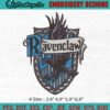 Ravenclaw Crest Harry Potter Machine Embroidery Digitizing Design File