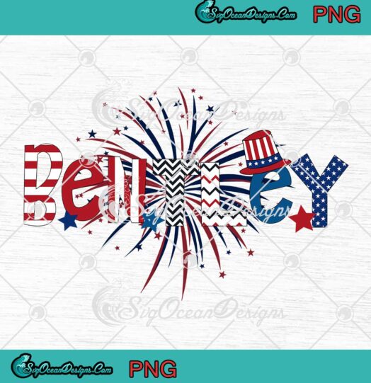 Bentley American Flag Firework 4th Of July PNG Happy Independence Day Custom Name PNG JPG