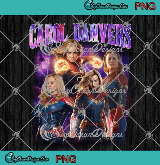 Carol Danvers Captain Marvel Film Series PNG Marvel Superhero Graphic Art PNG JPG