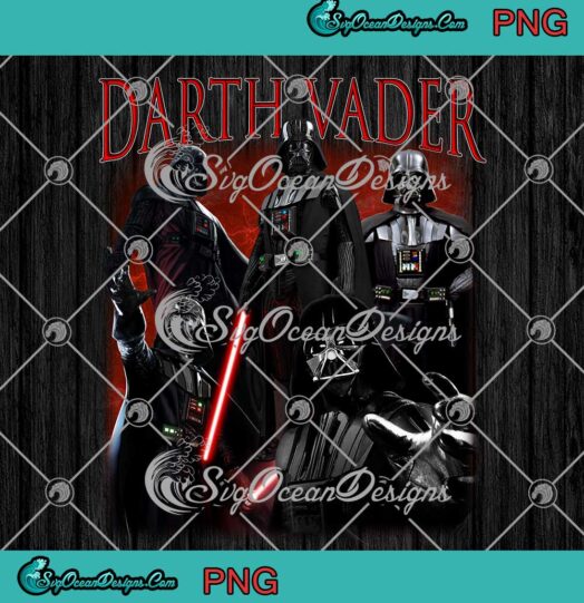 Darth Vader Star Wars PNG Gifts For Movie Fan Graphic Art PNG JPG