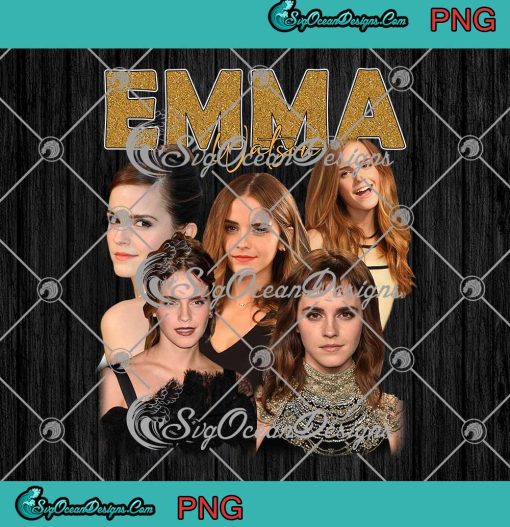 Emma Watson For Fan Movie Graphic Art PNG JPG Design For Shirt Digital Download