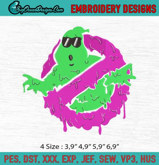 Ghostbusters Logo Embroidery File