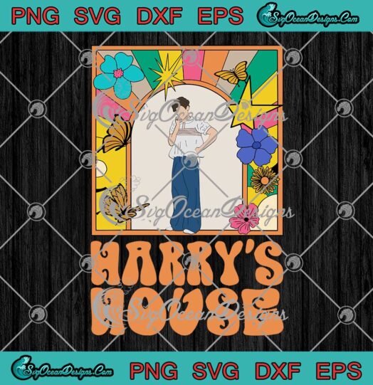 Harry Styles Harry's House New Album SVG PNG EPS DXF Cricut File