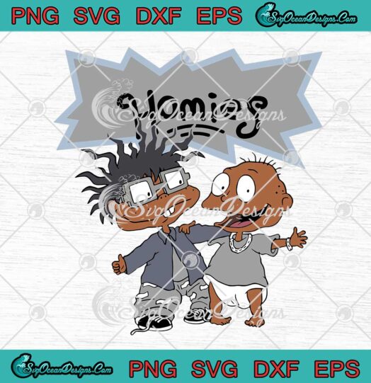 Homies Rugrats Chuckie Finster And Tommy Pickles Cartoon SVG PNG EPS DXF Cricut File