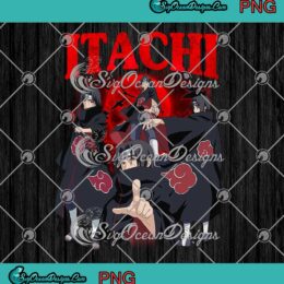 Itachi Uchiha Naruto Japanese Manga Anime Series Graphic Art PNG JPG