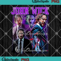 John Wick Graphic Art PNG John Wick Gifts For Movie Lovers PNG JPG