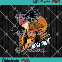 Johnny Depp Mega Pint Summer Vacation Beach Vintage PNG JPG