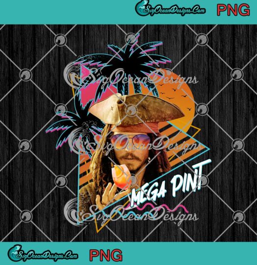 Johnny Depp Mega Pint Summer Vacation Beach Vintage PNG JPG
