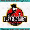 Jurassic Bart The Simpsons Logo Parody Jurassic Park SVG PNG EPS DXF Cricut File