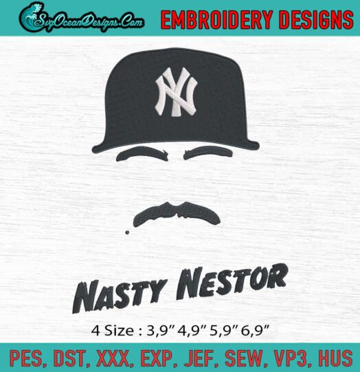 Nasty Nestor Logo Embroidery File