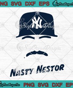 Nasty Nestor Baseball Fan Lover Gift SVG PNG DXF EPS